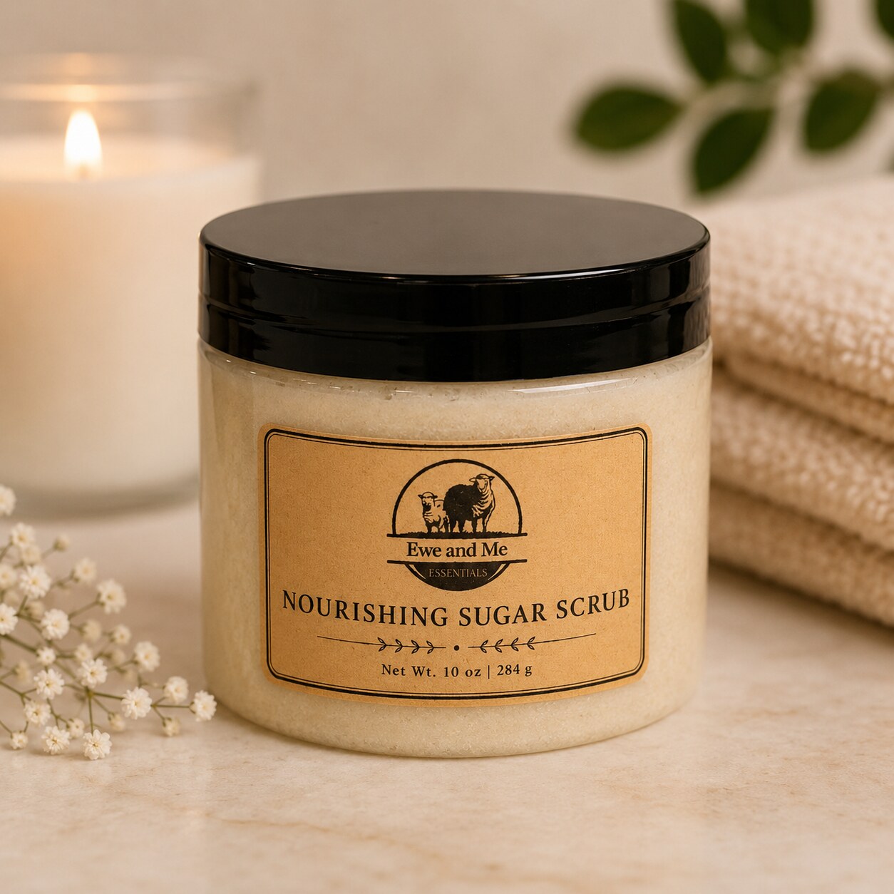 Sheep Milk Sugar Scrub
